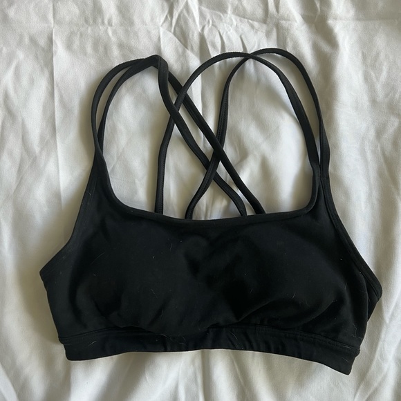 Athleta Other - Athleta Black Sports Bra XXS